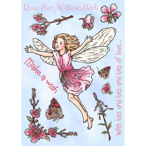 Flower Fairies Stamp Set: Rosebay Willowherb